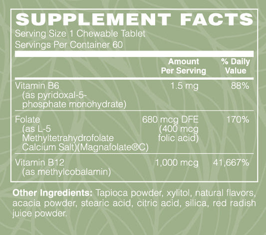Methyl B12 & Folate