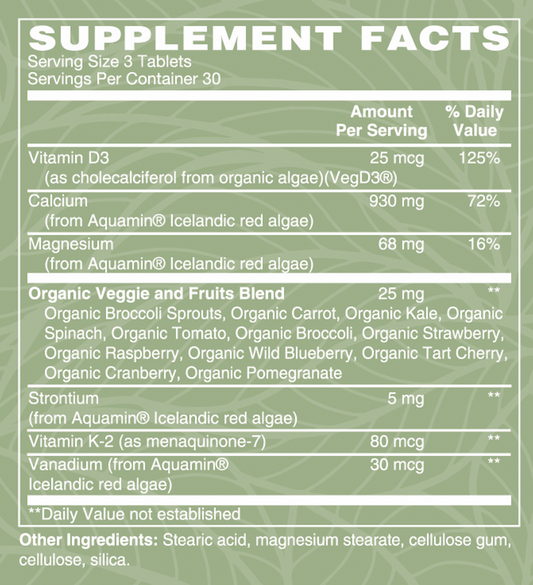 Algae Based Calcium SLIM tab