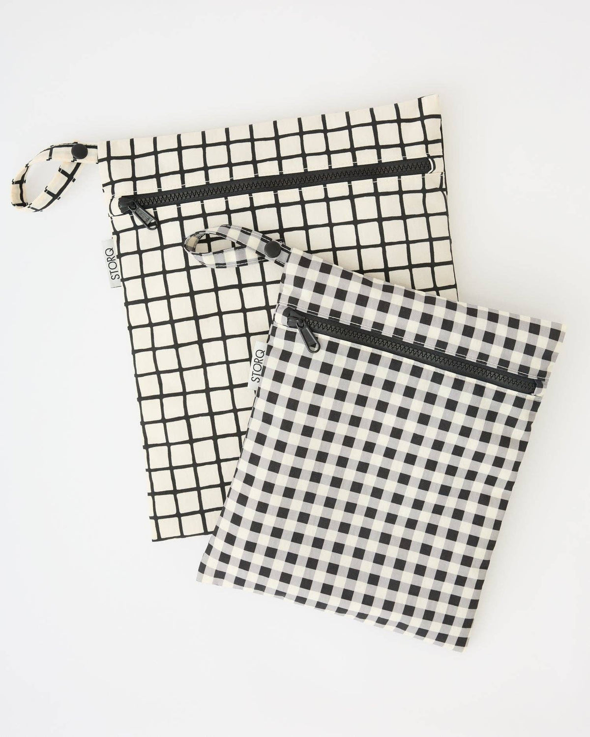 Fall Colors: Wet/Dry Bag Set: Teal Gingham