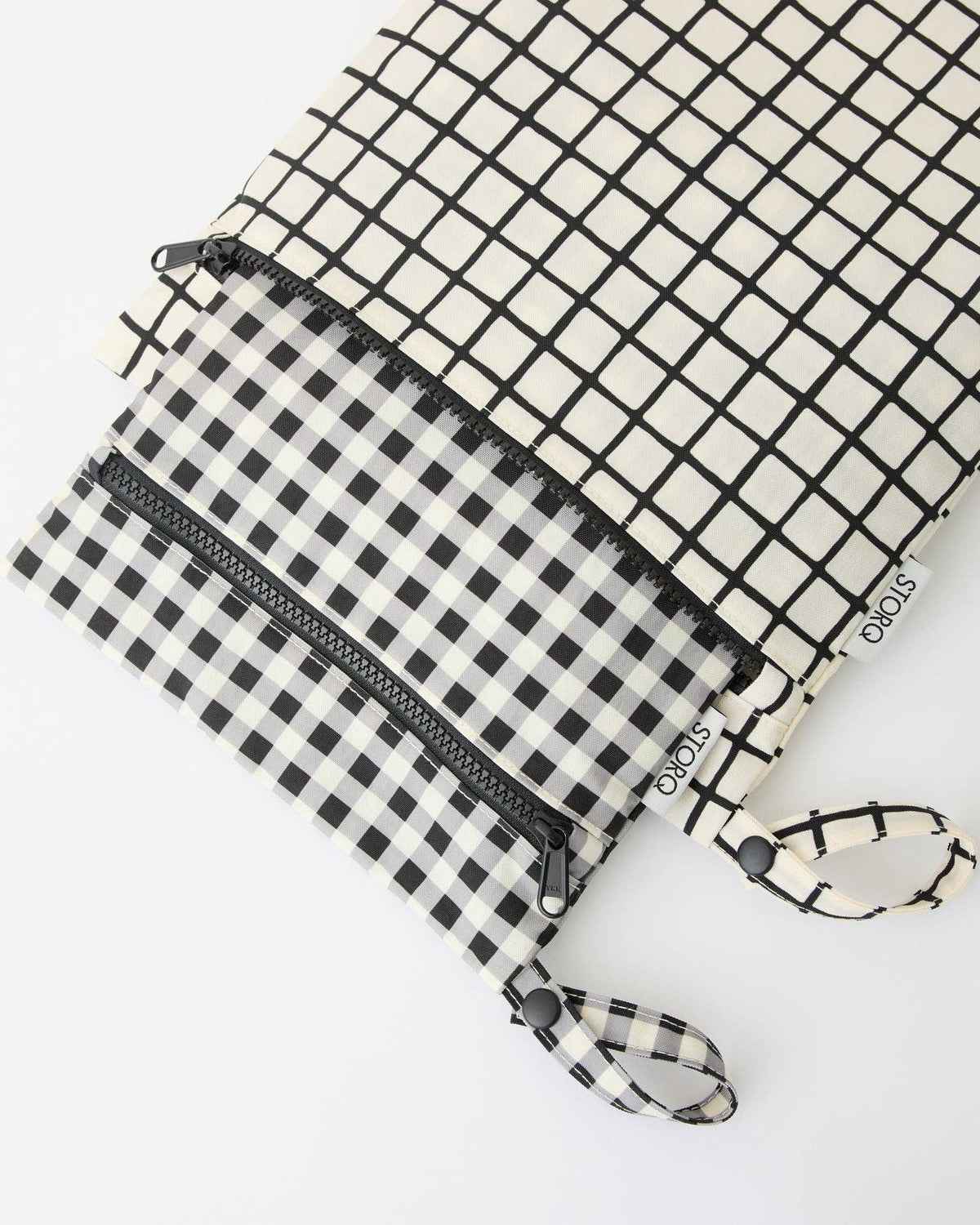 Fall Colors: Wet/Dry Bag Set: Teal Gingham