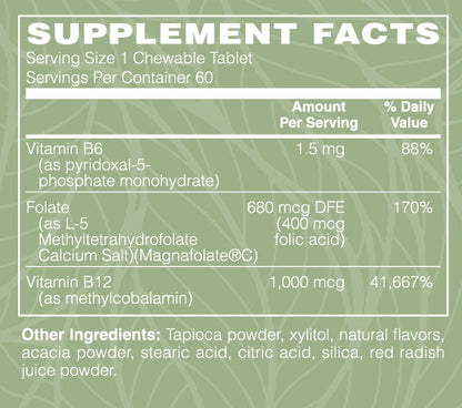 Methyl B12 & Folate