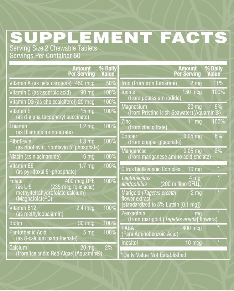 Children’s Chewable Grape Multivitamin