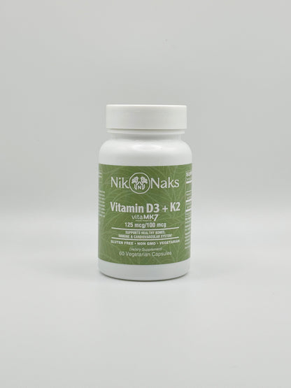 Vitamin D3 and K2 Caps