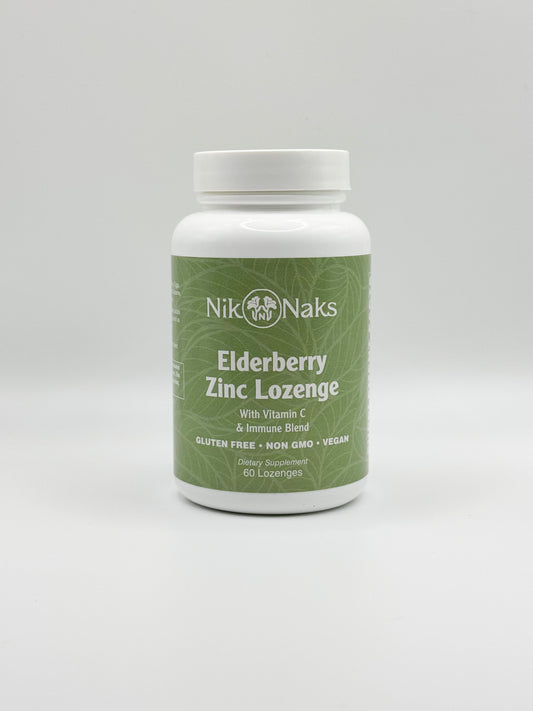 Elderberry Zinc Lozenge with Vitamin C