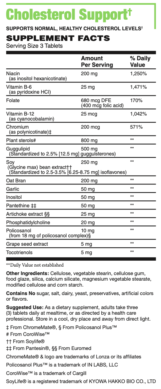 Cholesterol Support