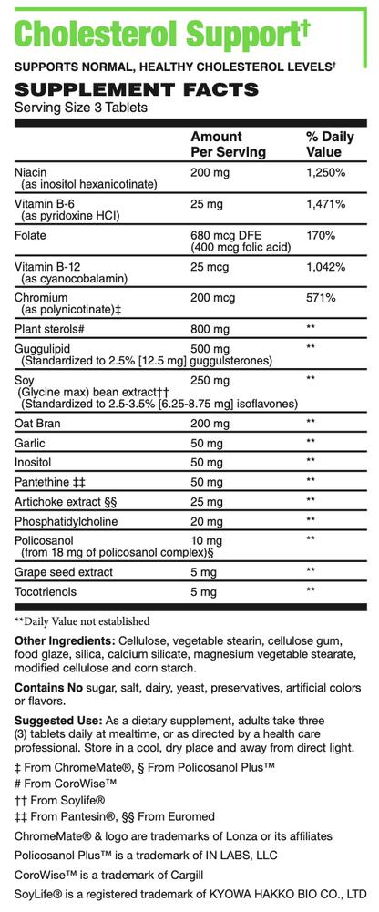 Cholesterol Support