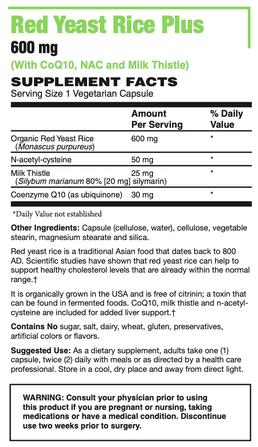 Red Yeast Rice PLUS