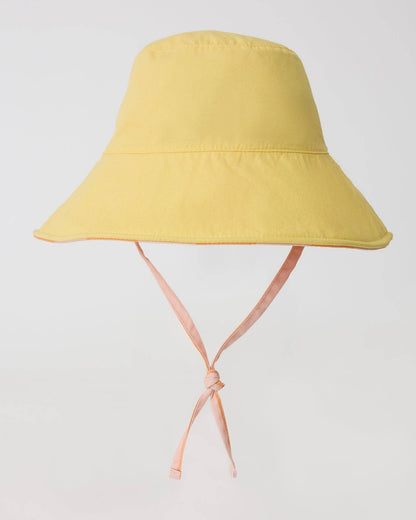 Big Floppy Sun Hat: Blue Pinstripe / One Size