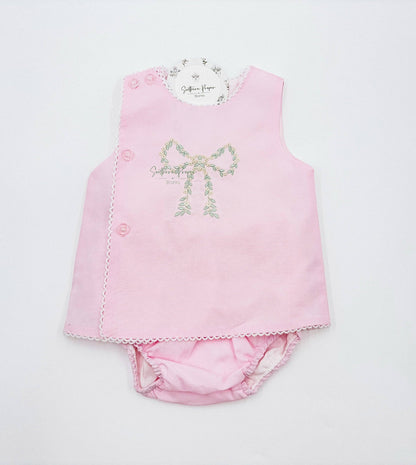 Diaper Set 2pcs: Pink / 3M