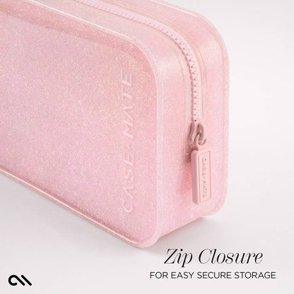 Case-Mate Jelly Makeup Bag: Carolina Blue