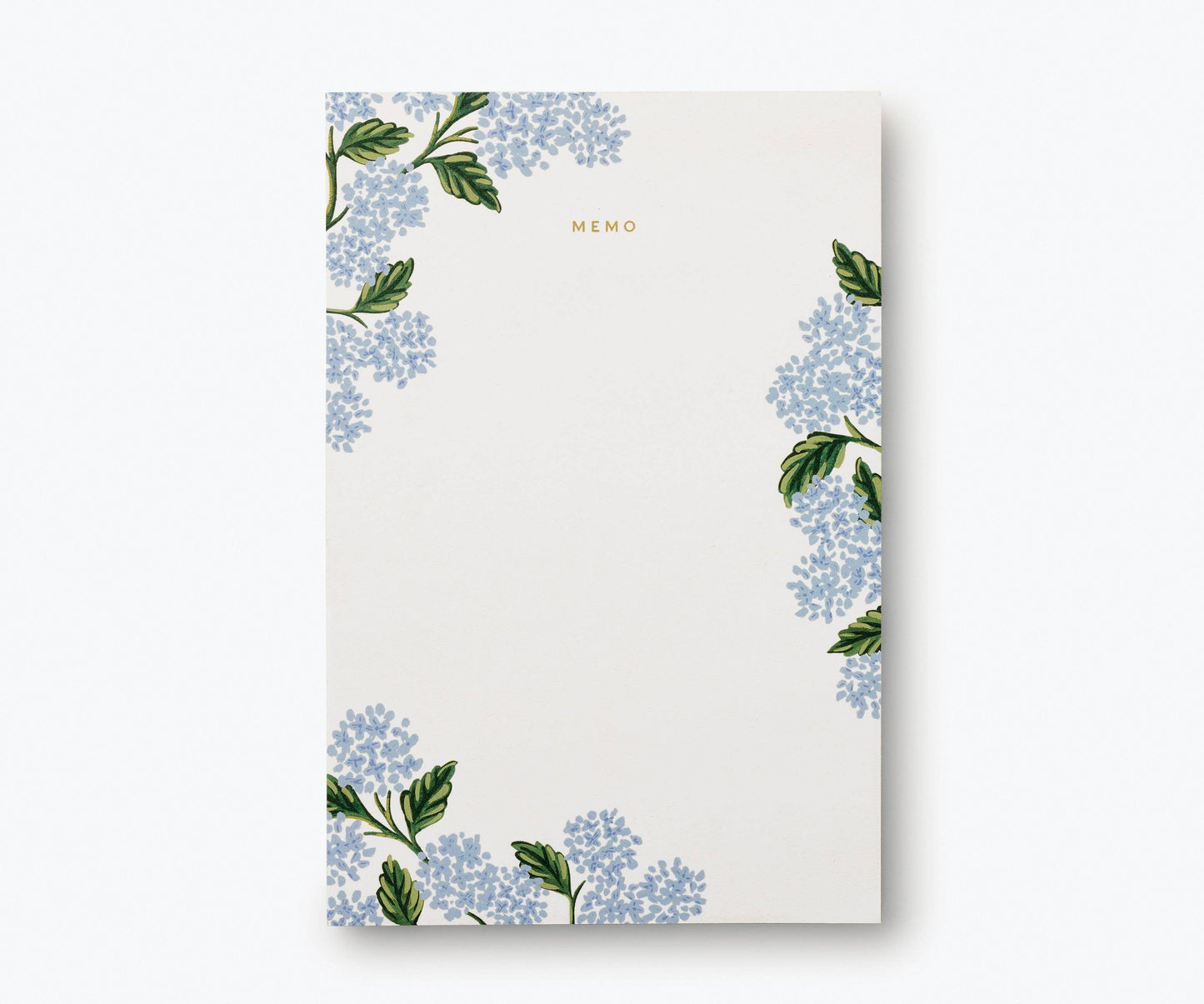 Rifle Paper Co. Hydrangea Memo Notepad